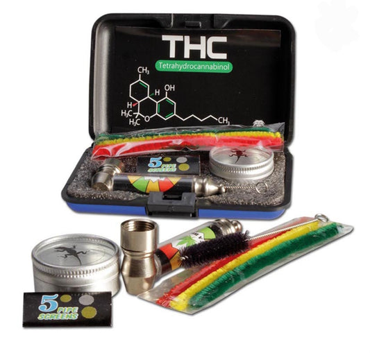 Metal Pure Pipe Set THC – in a Case
